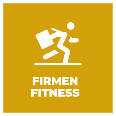 Firmenfitness Icon in gold
